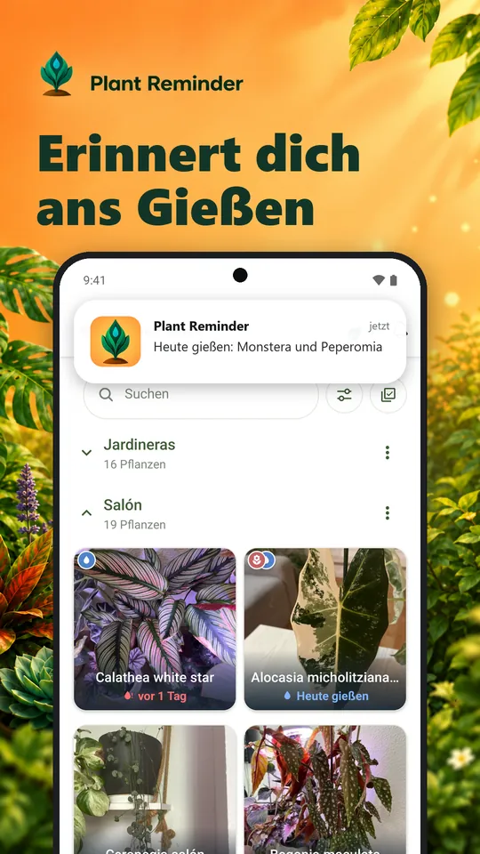 Erinnert dich ans Gießen
