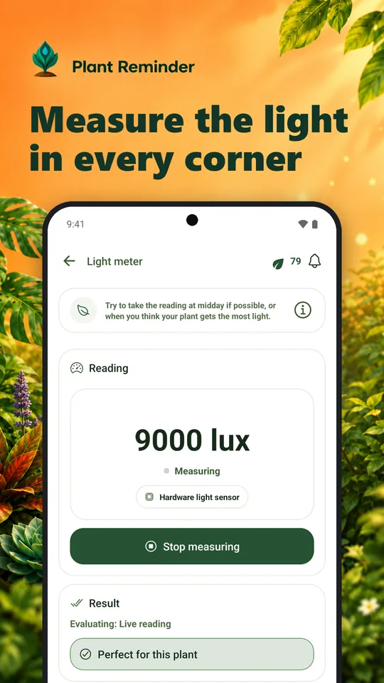 Measure the light in every corner